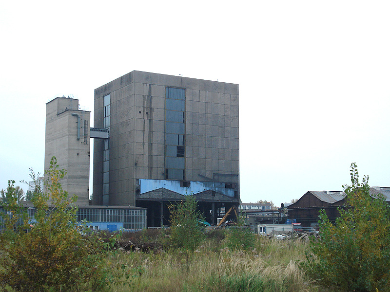 Rückbau des Siemens Kohlekraftwerks (Berlin-Lichtenberg, Deutschland)