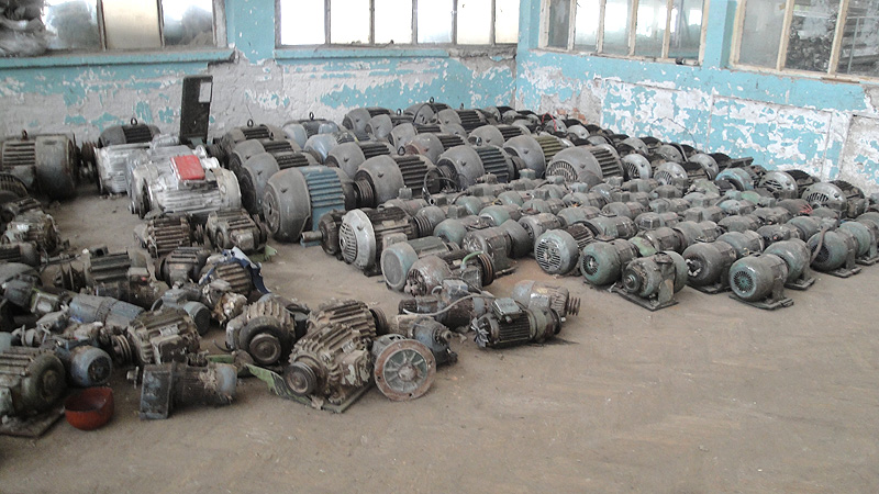 Rückbau & Verwertung von Textilmaschinen (Pristina, Kosovo)